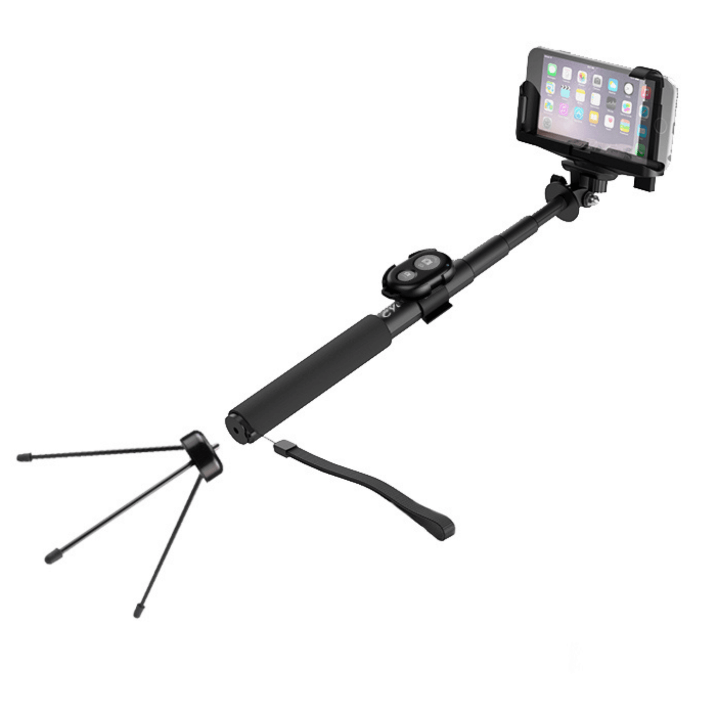 Cygnett GoStick Bluetooth Selfie-Stick and Tripod for Hands-Free Pics